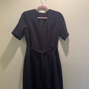 Banana Republic belted wide leg one piece